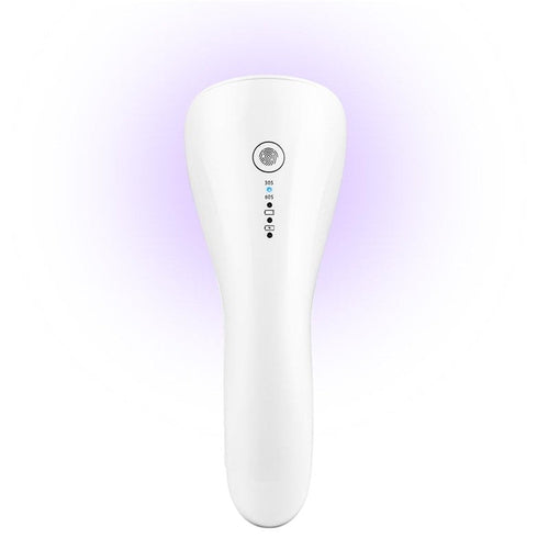 2 In 1 Mini Nail Eyelash Dryer 3 UV LED Lamp Timer Auto Sensor For