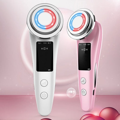 7 In 1 RF Face Massager Skin Rejuvenation Mesotherapy Facial Lifting