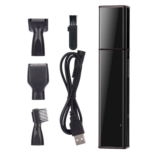 Portable 4 In 1 Rechargable Ear Nose Trimmer Electric Close Shaver
